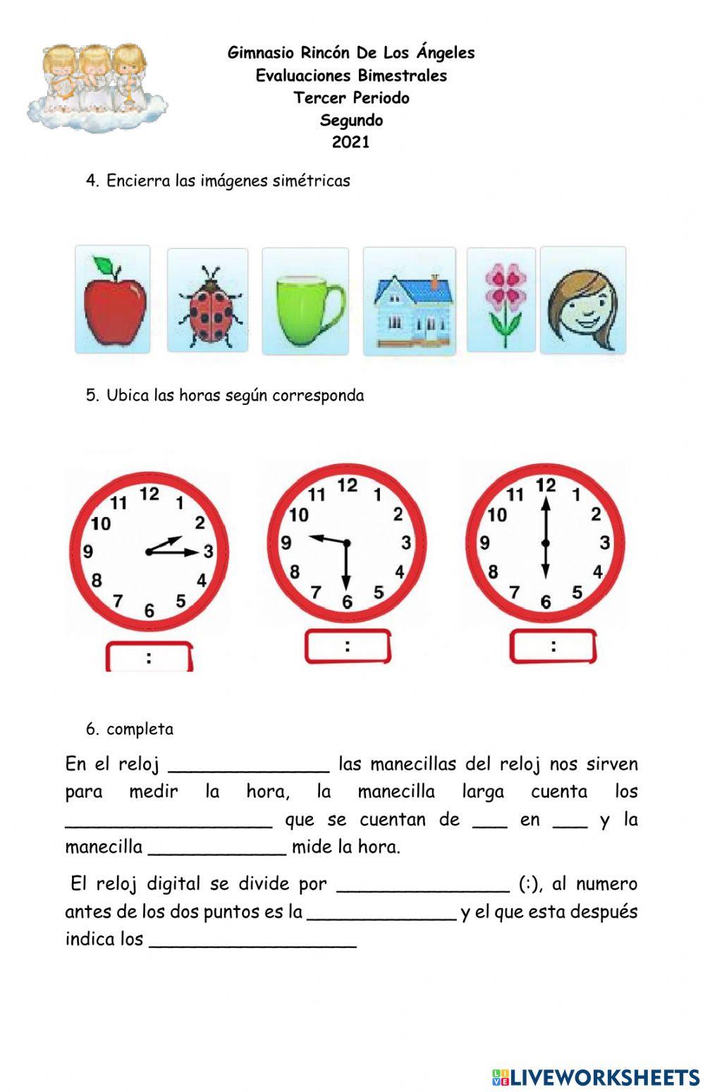 Evaluacion bimestral