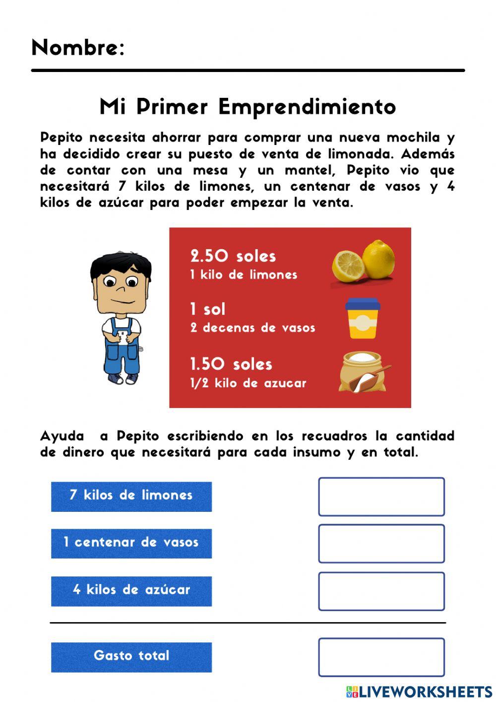 Mi primer emprendimiento