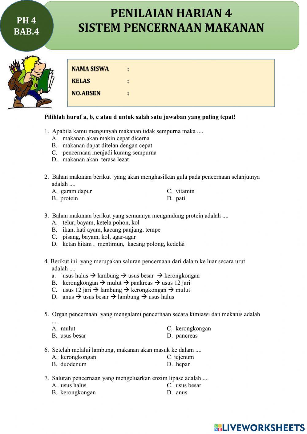 Ph 4 bab 4 sistem pencernaan makanan