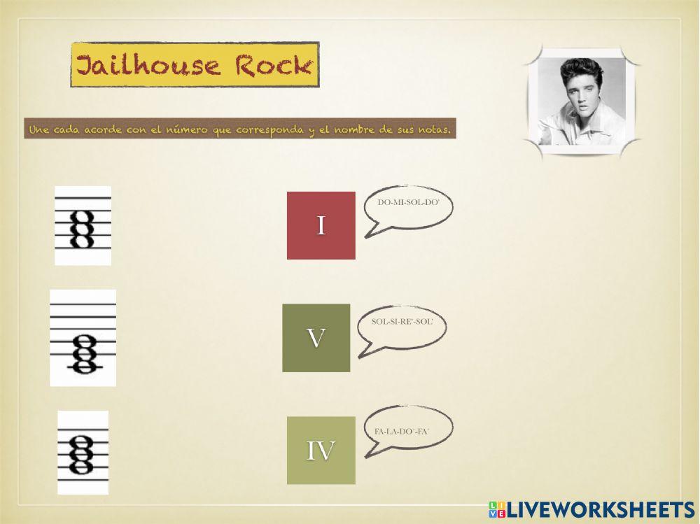 Jailhouse rock. acordes