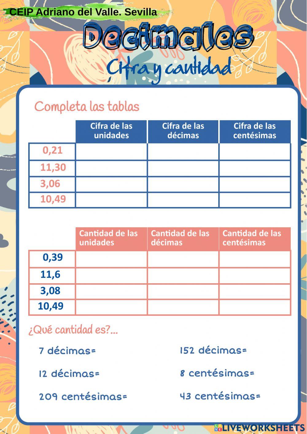 Cifras y cantidad decimales3