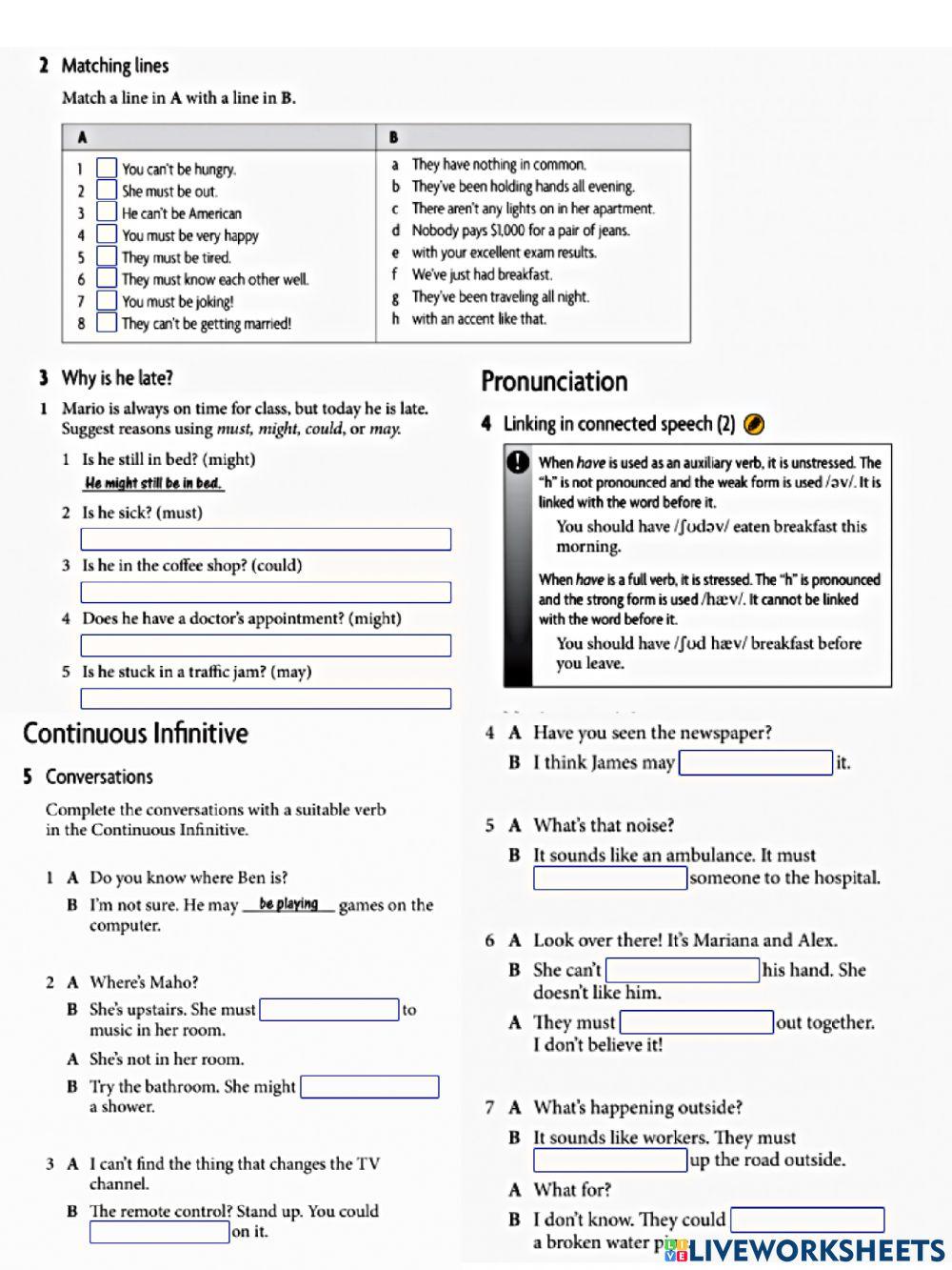 23.1 Unit 11. Modal verbs of probability. Review