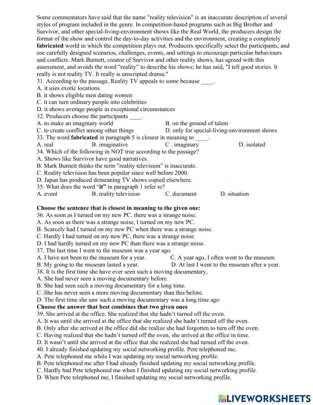 The mass media grade 12 unit 4