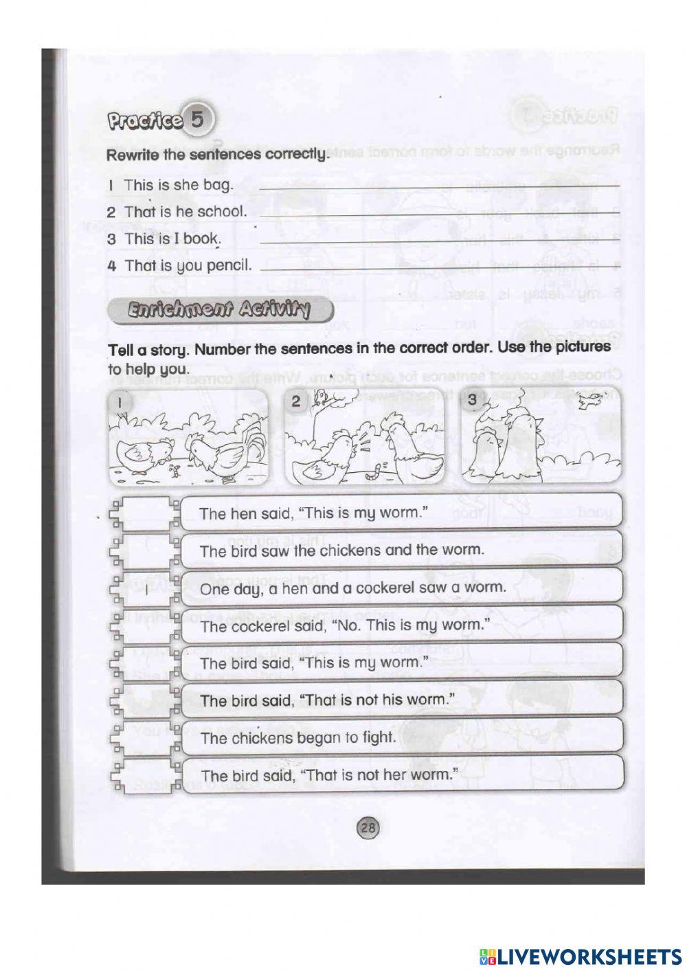 Possessive Adjectives