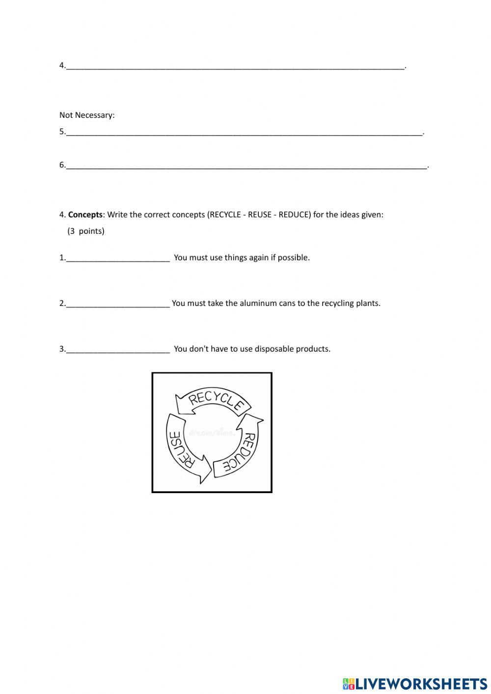 Unit 4 the environment