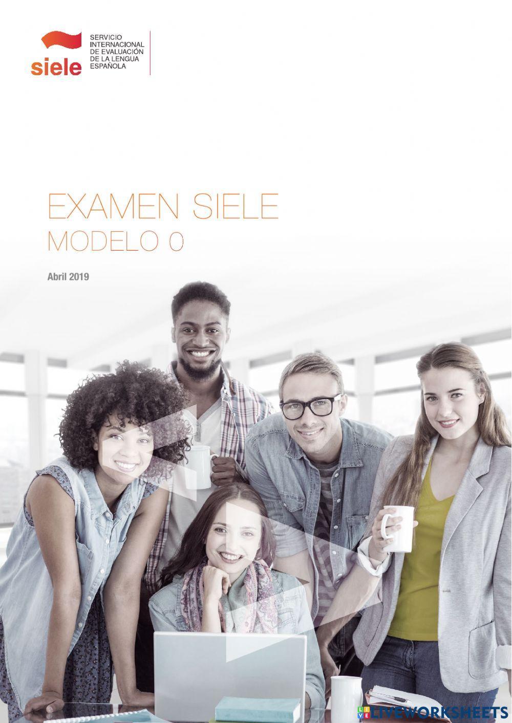 SIELE - Comprensión Lectora - SIMULACIÓN