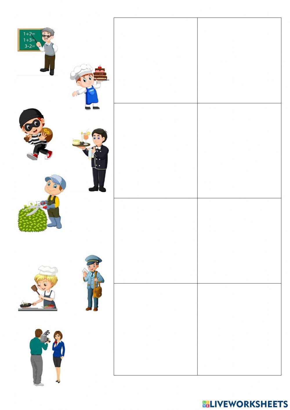 Mi a foglalkozása? (mesterségek)