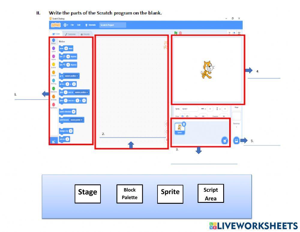 sCRATCH online exercise for | Live Worksheets