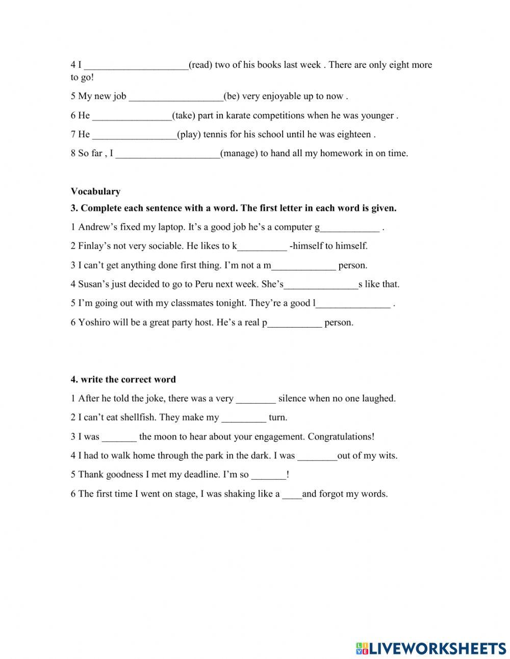 speakout upper-intermediate test unit 1