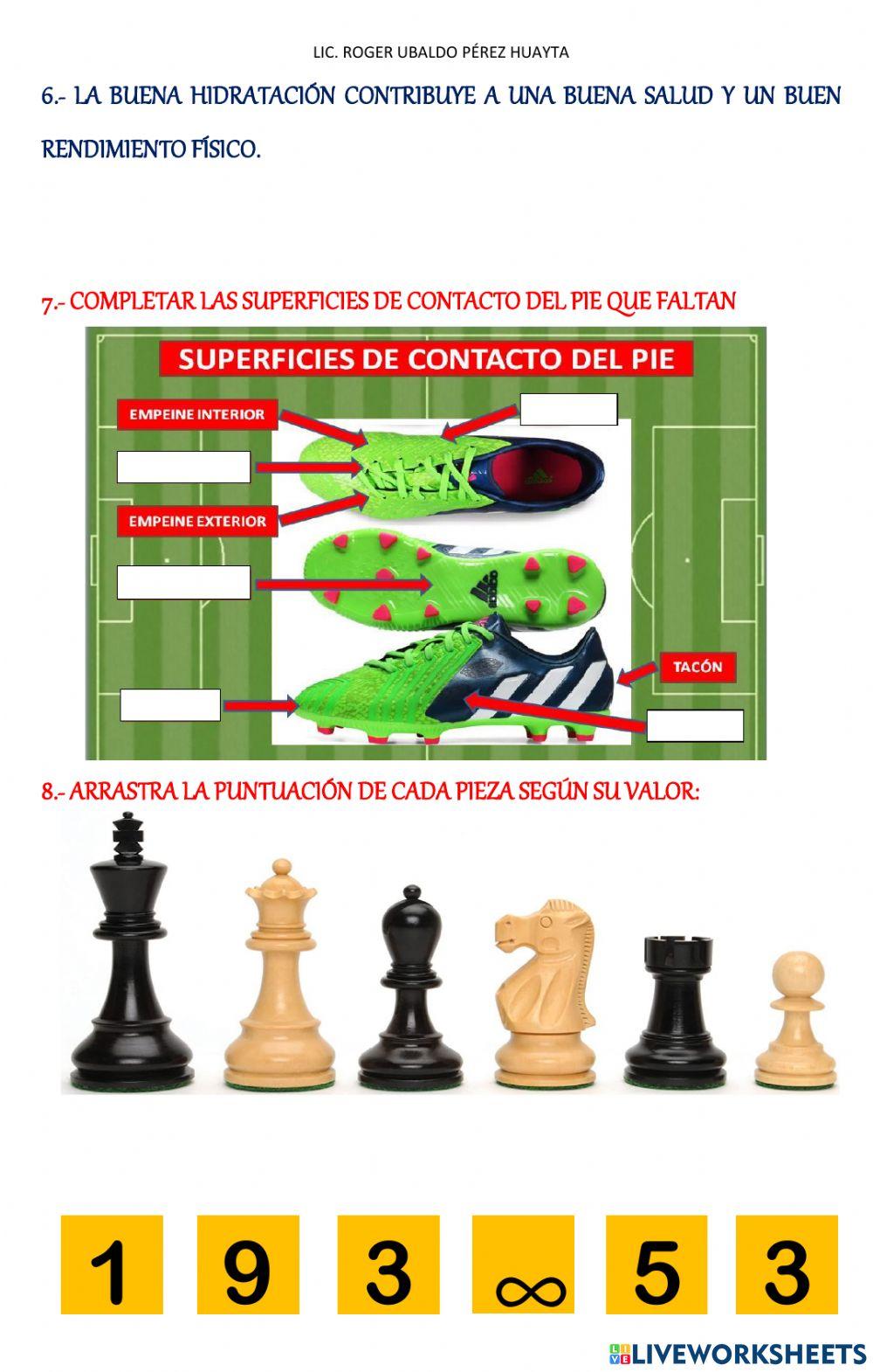 Evaluación de educación física y deportes