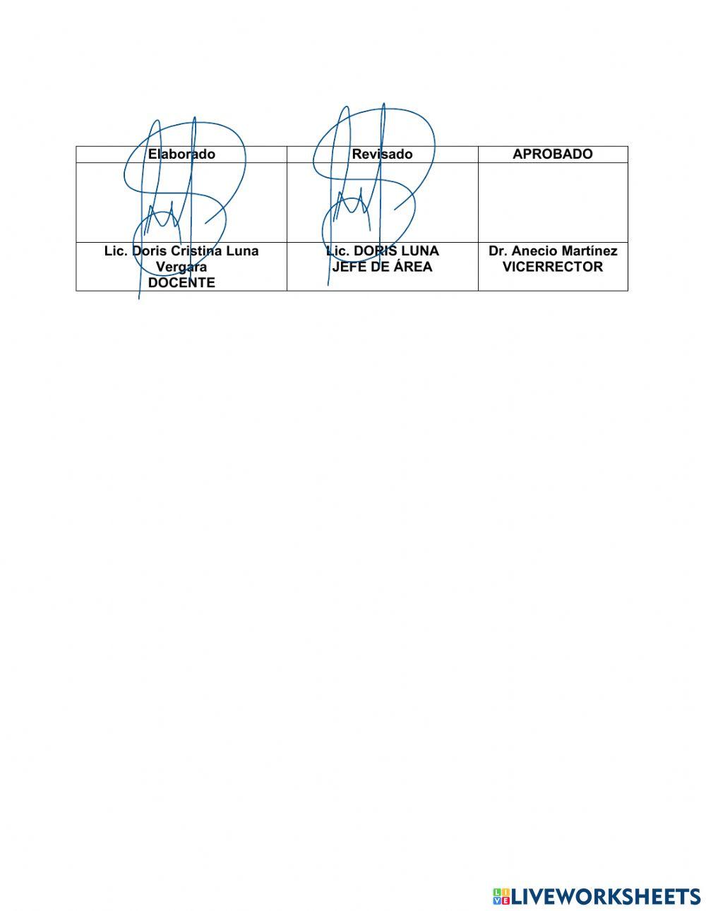 Evaluaciòn de 7mo año