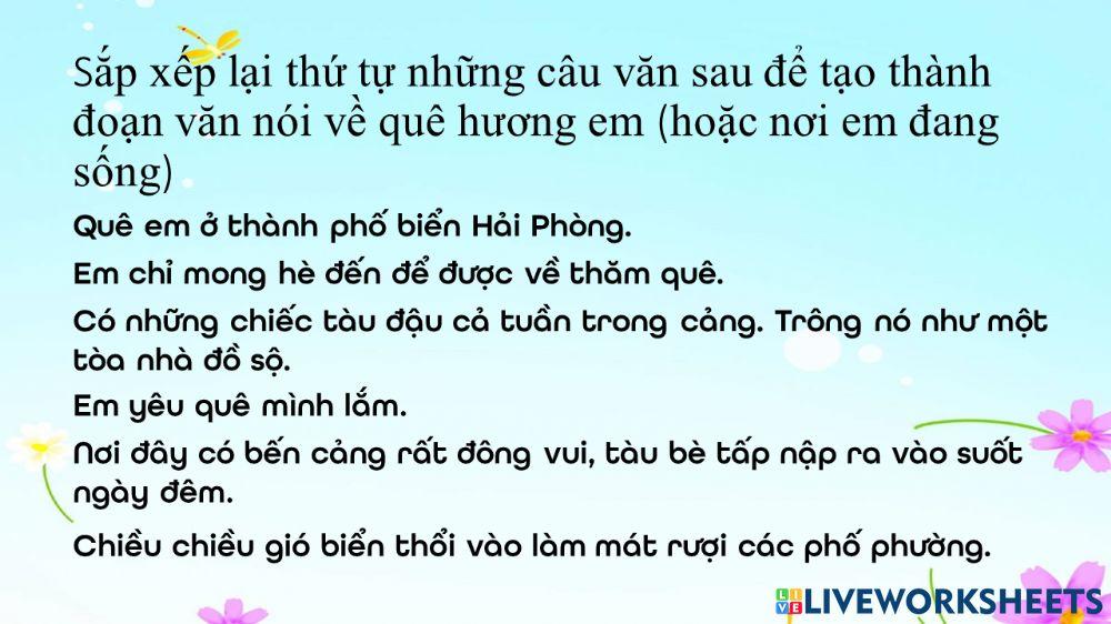 ÔN tập Tiếng Việt