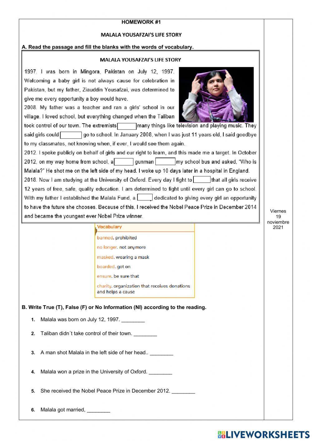 Ejercicios Online-Past Perfect-2nd BGU