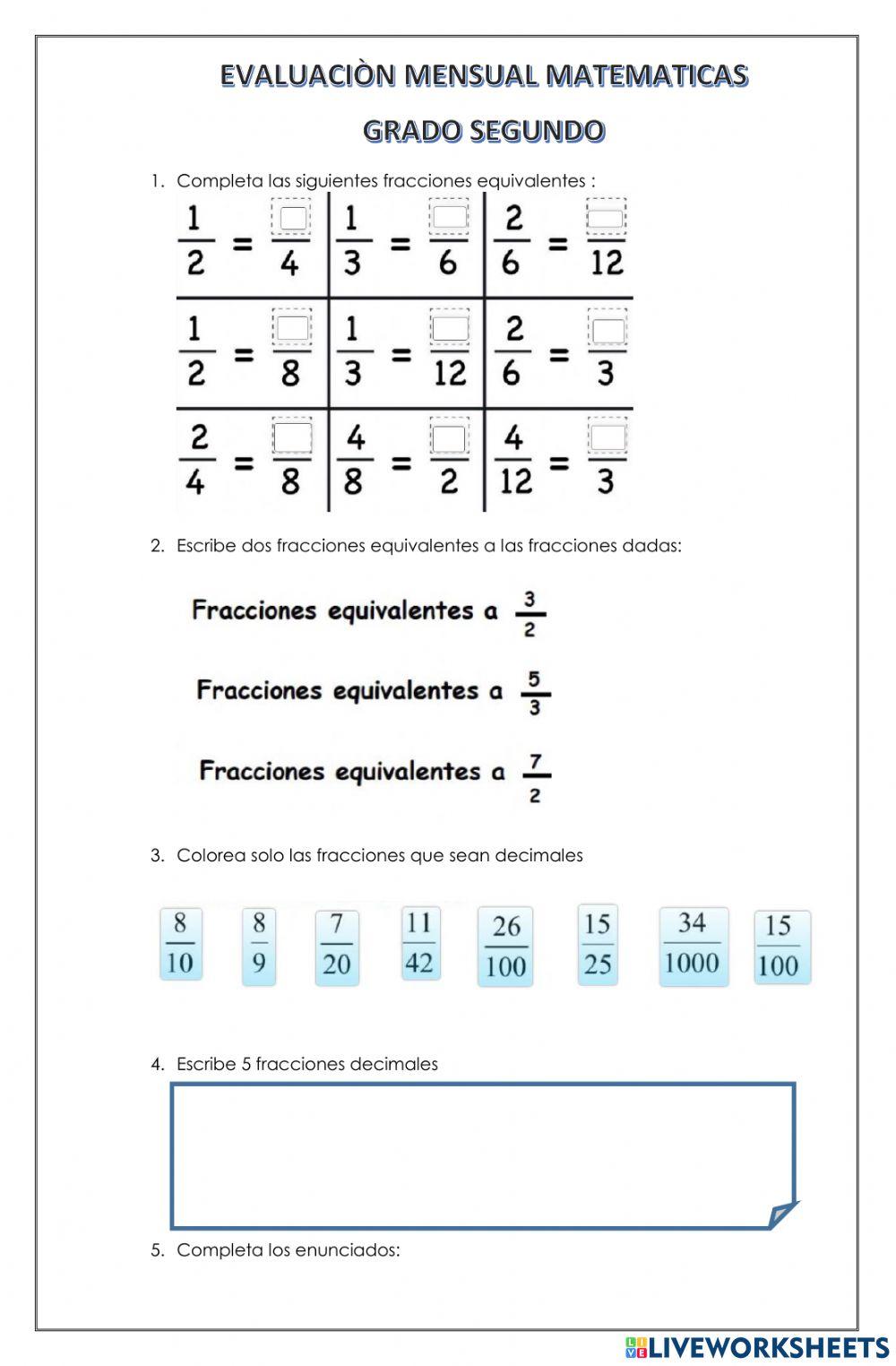 Evaluacion mensual 2 nov