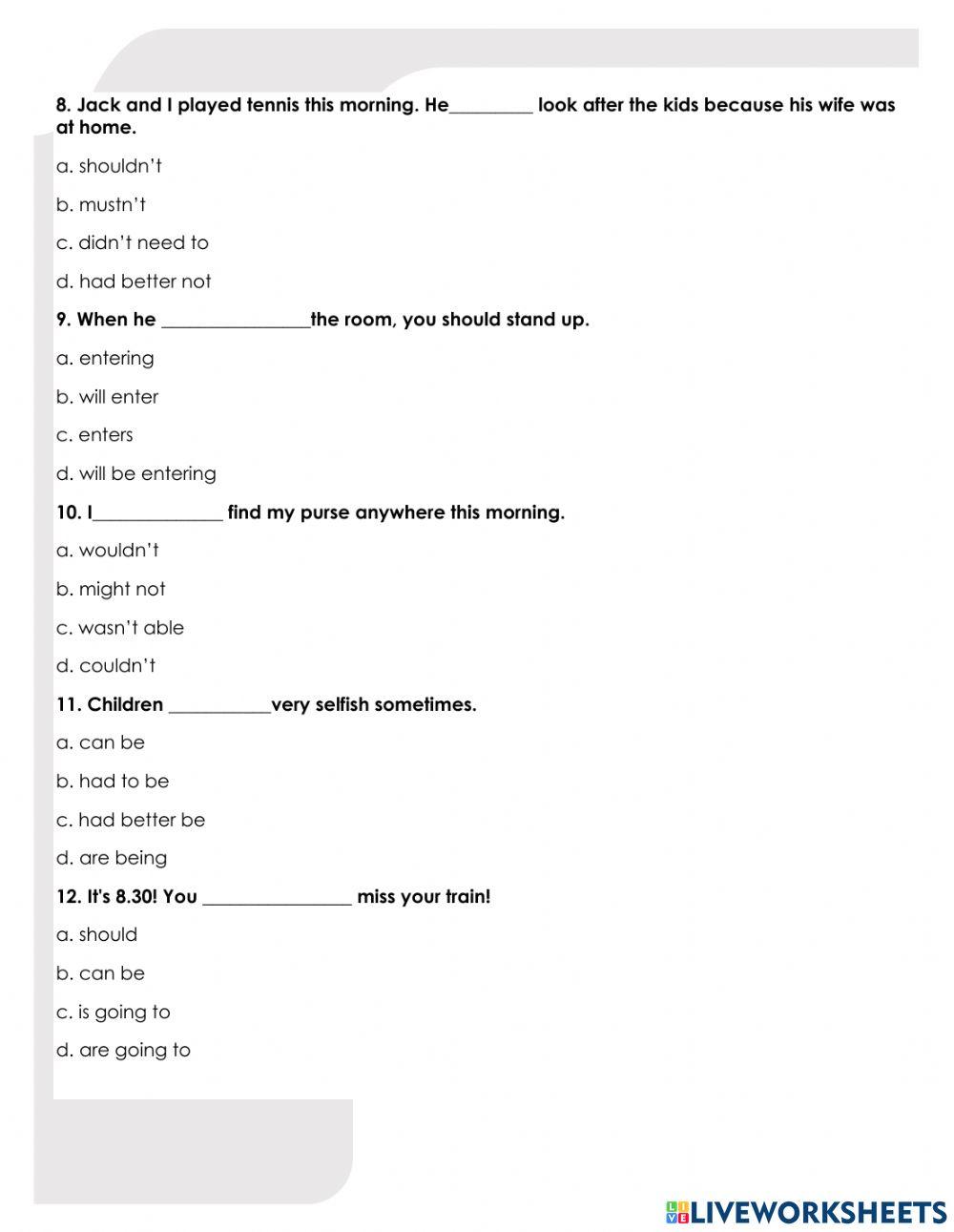 G11 Module 5 Grammar 