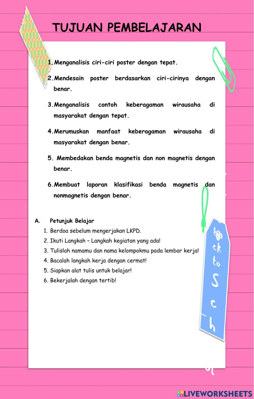 Lkpd kelas 6 tema 5 st 2