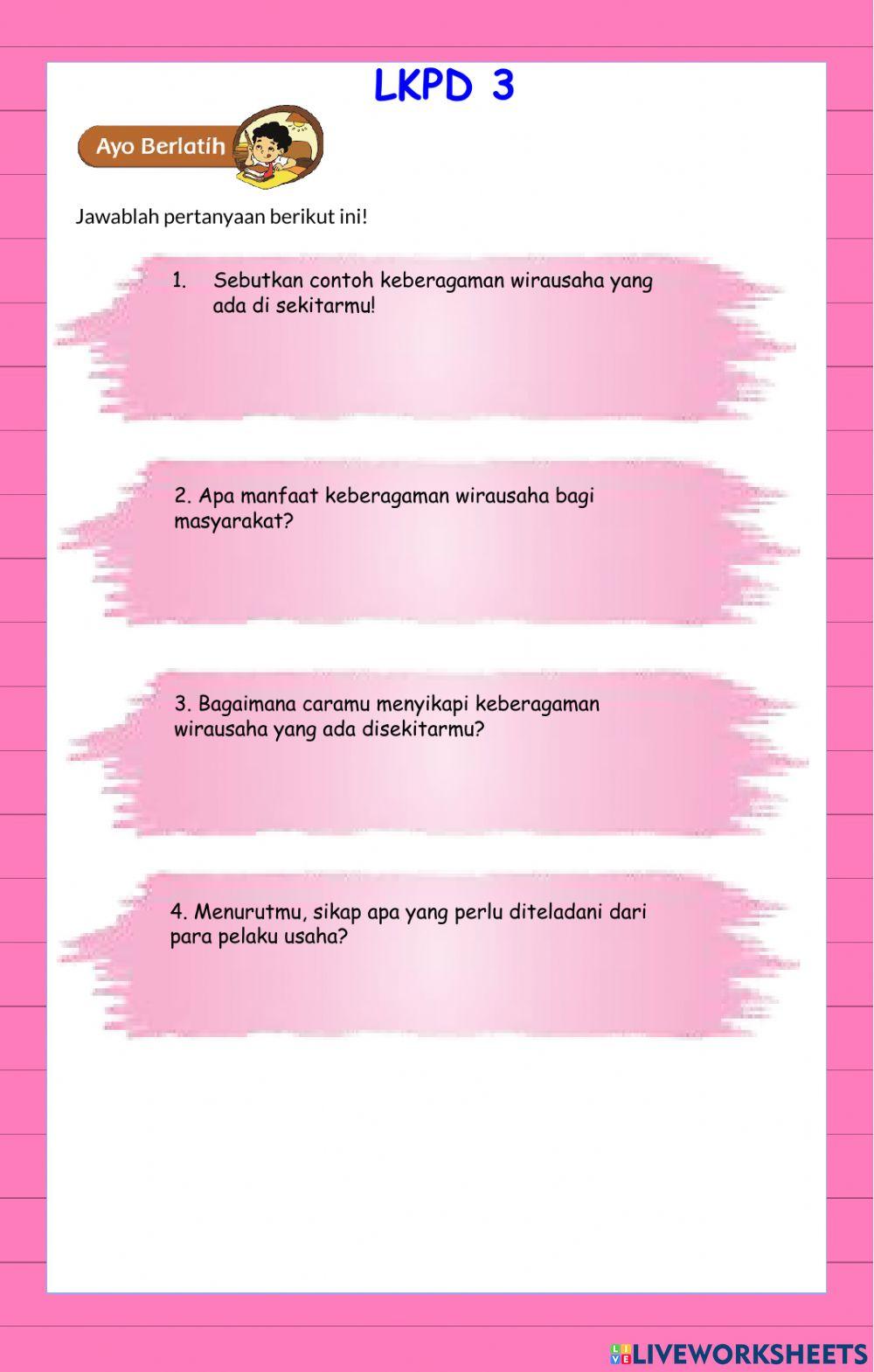 Lkpd kelas 6 tema 5 st 2