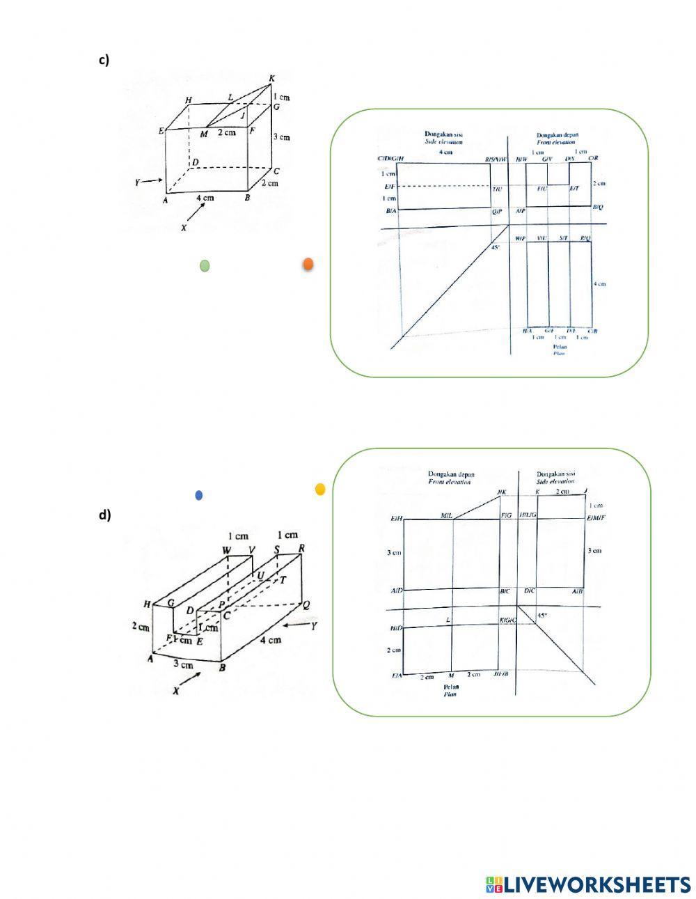 Chapter 7 : plans and elevation(mathematics form 3)