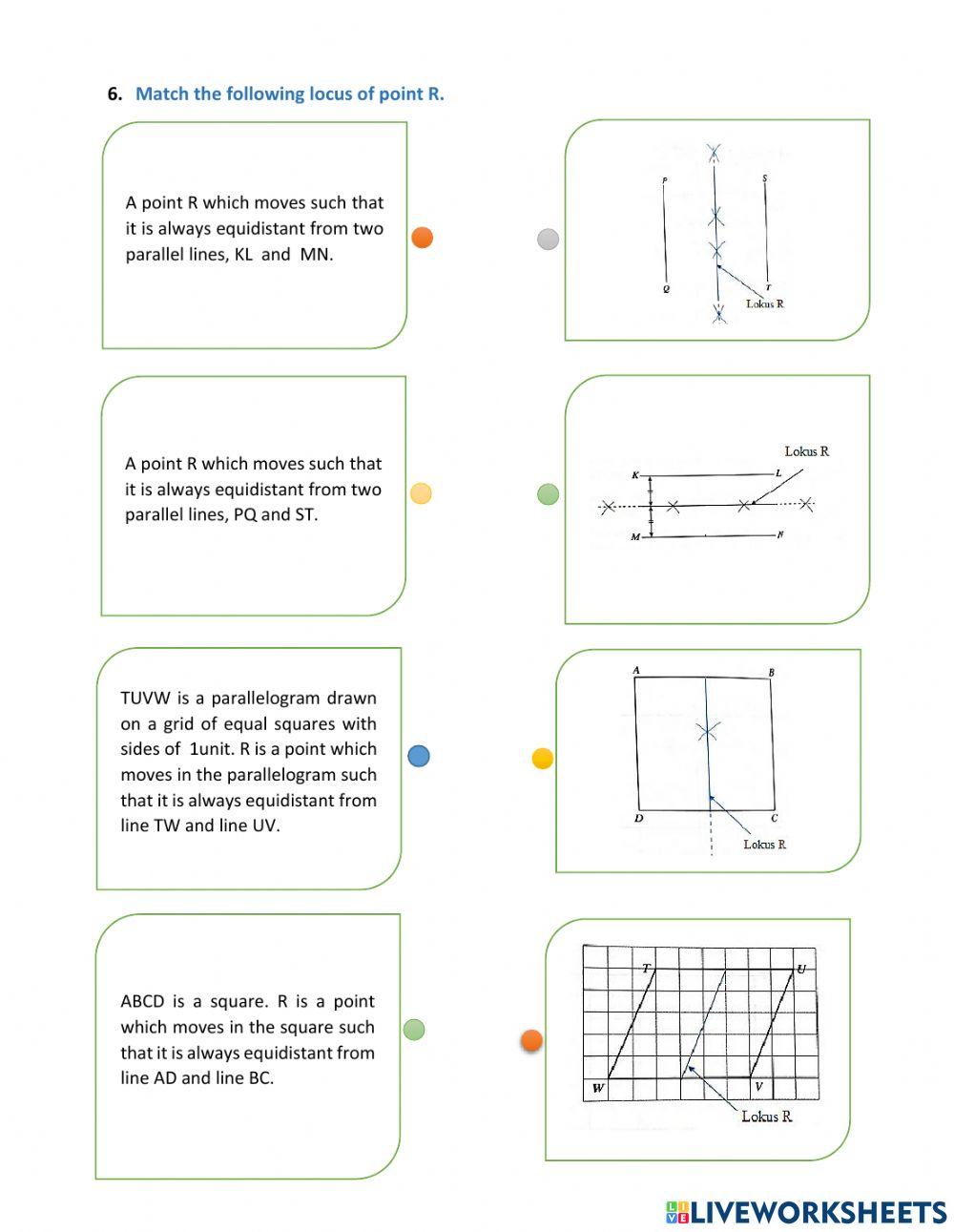 Chapter 8 : loci in two dimensions(mathematics form 3) Chapter 8 : loci in two dimensions(mathematics form 3)