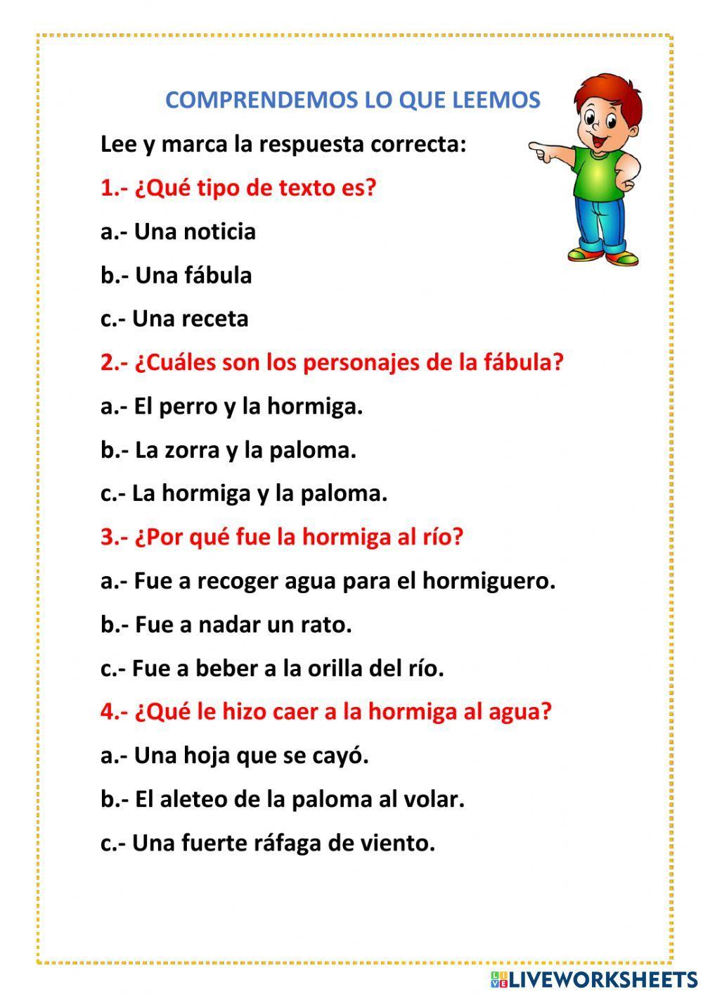 La hormiga y la paloma