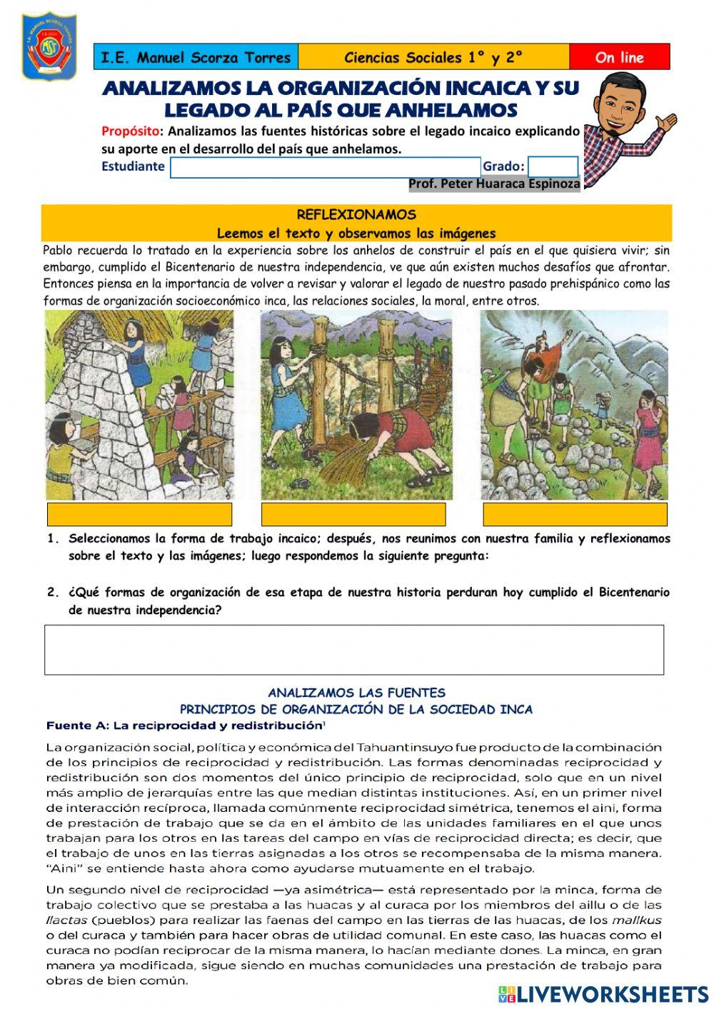 Analizamos la organización incaica y su legado