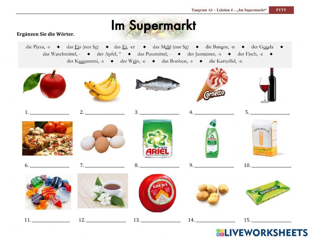 Im Supermarkt