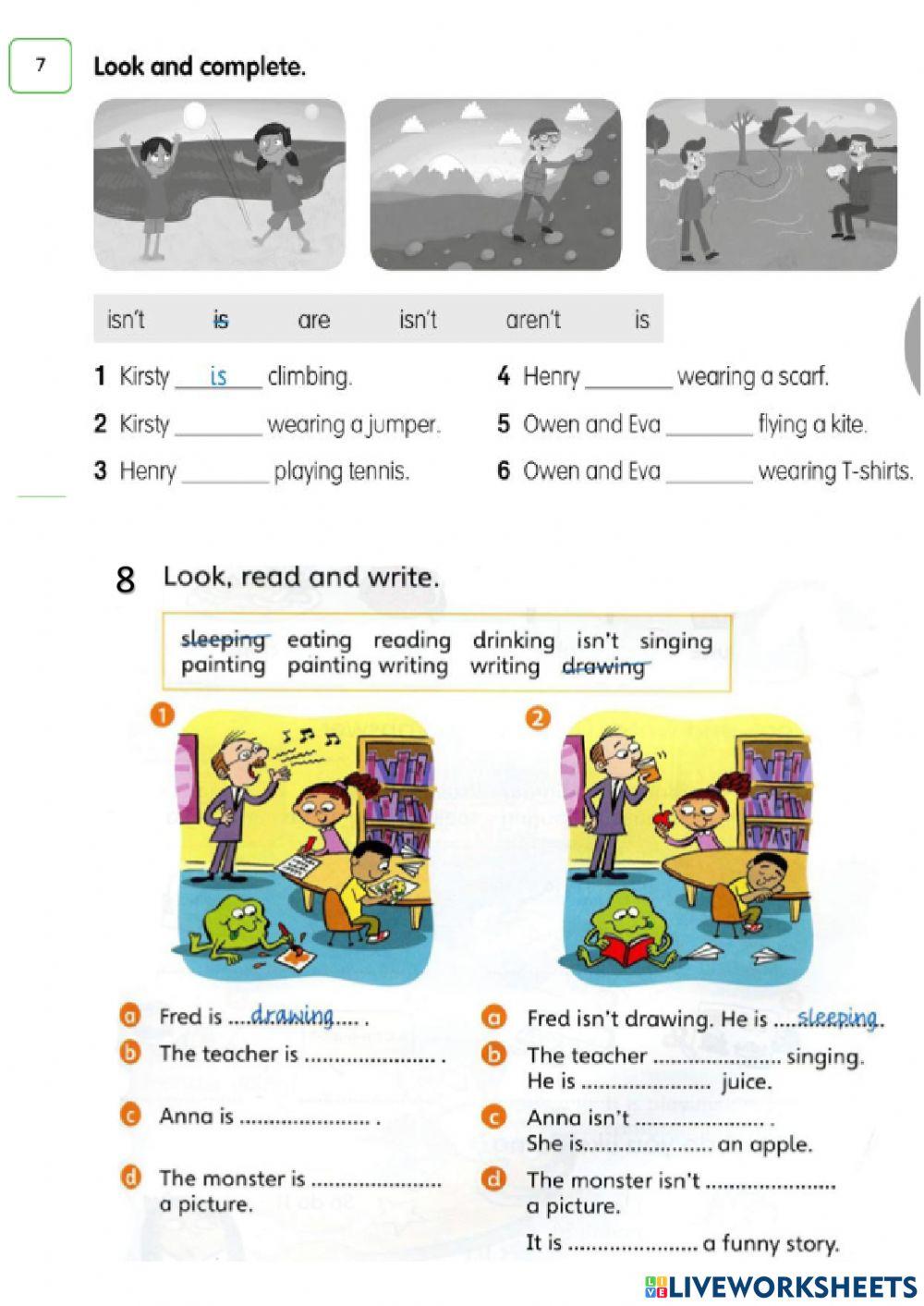 Academy stars 2 U5 Test (R&W)