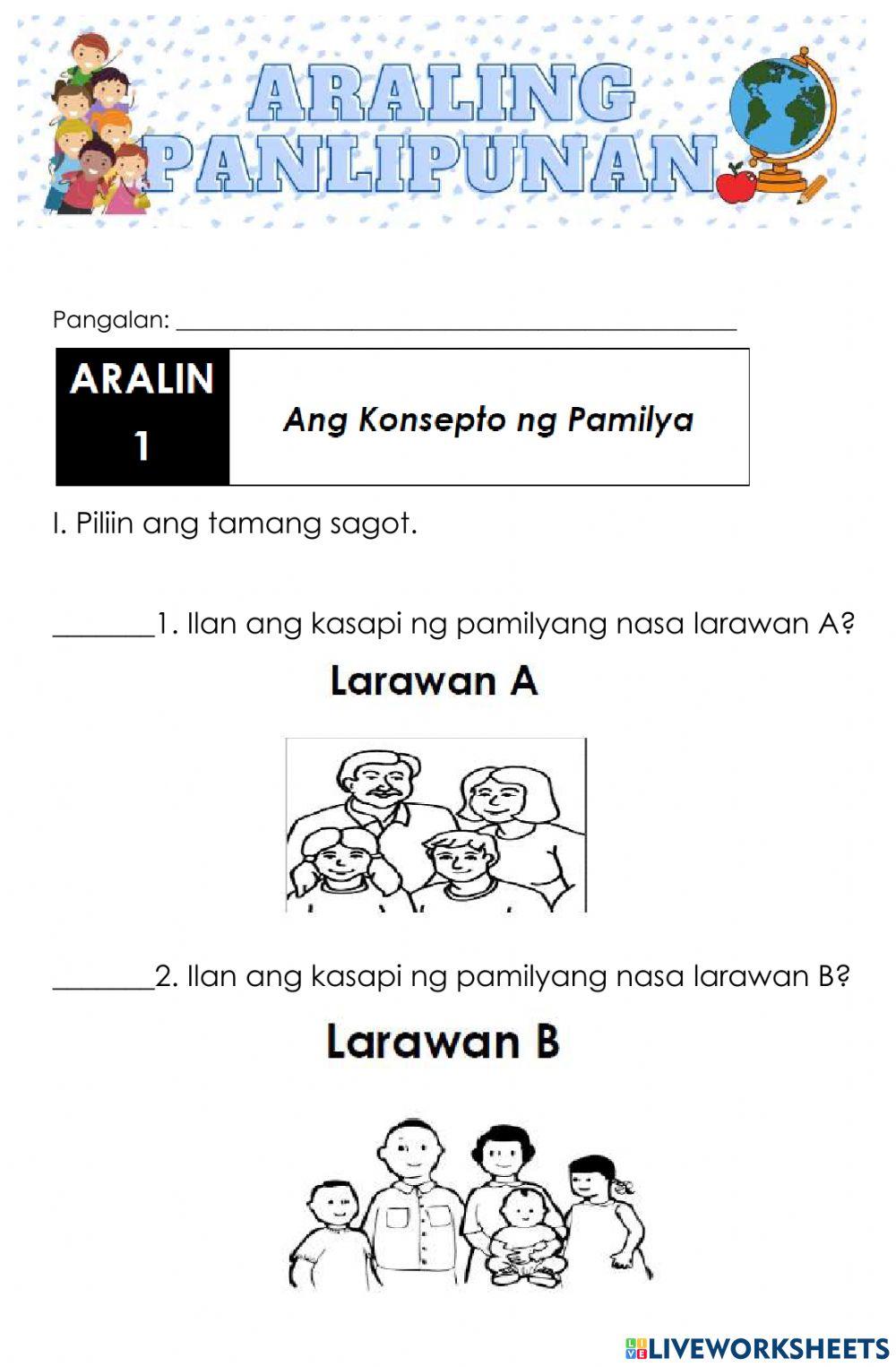 Araling Panlipunan-Module Q2 Week 1