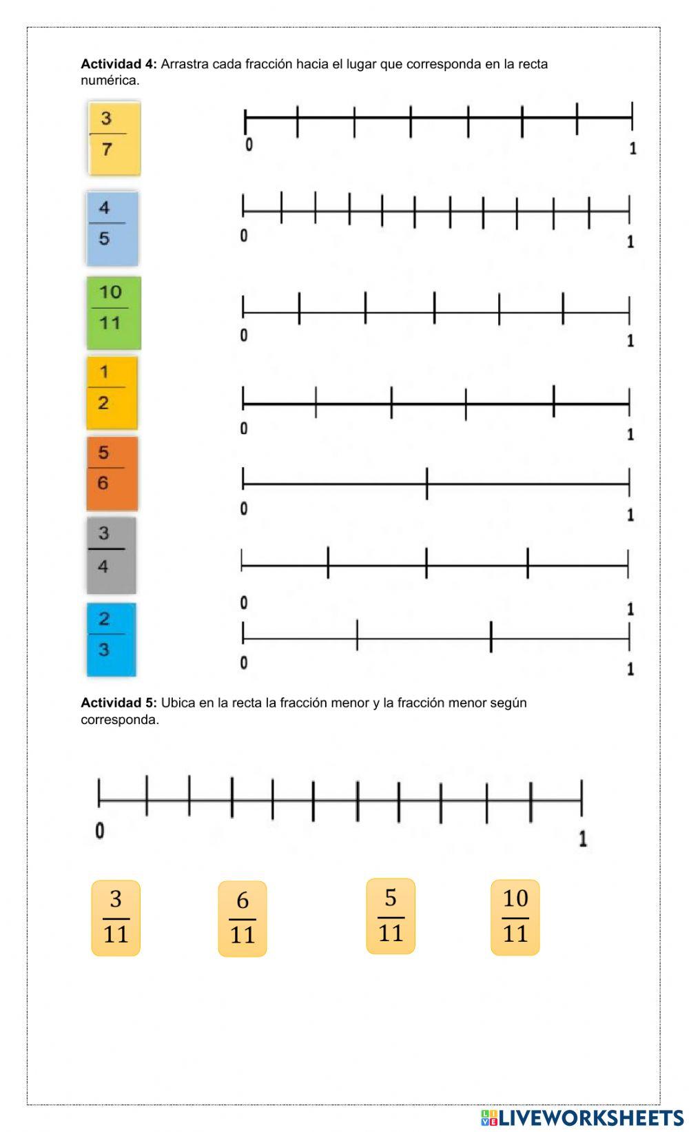 Repaso fracciones equivalentes