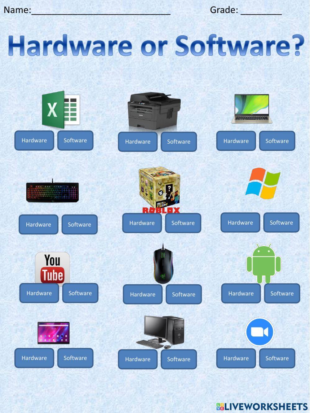 Hardware or Software?