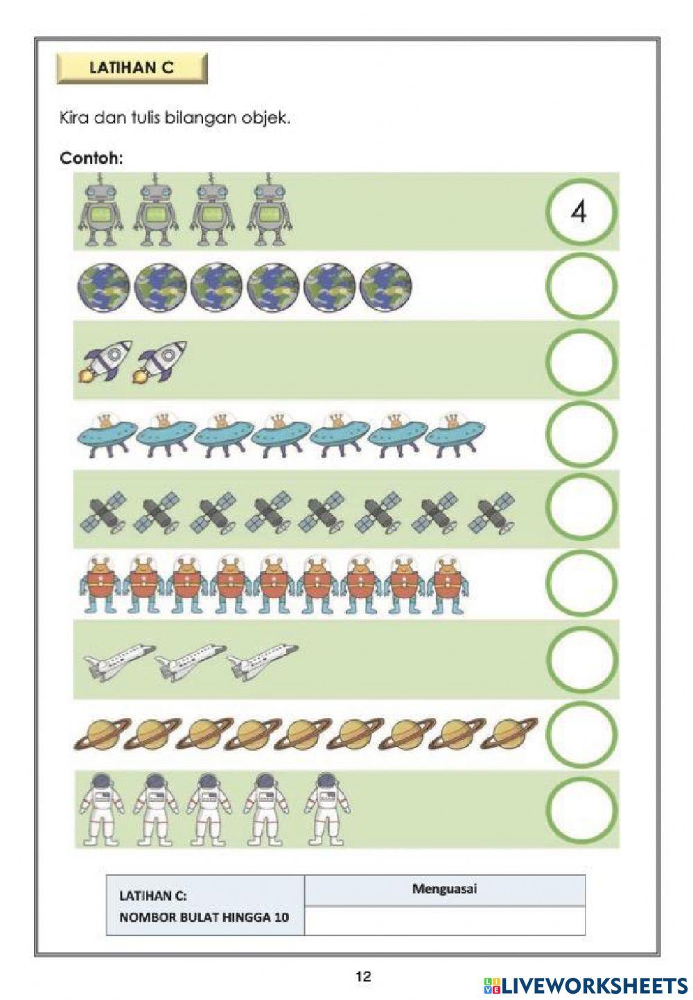 Ulangkaji penilaian numerasi