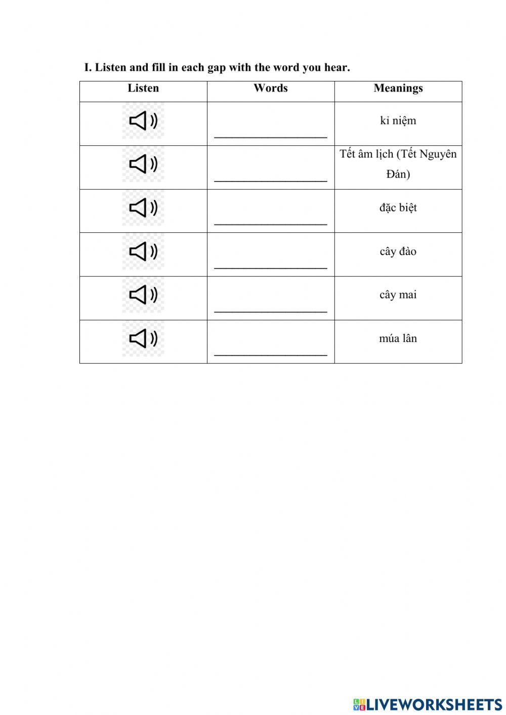 Unit 4: Festivals and Free Time - 3.2 - Reading