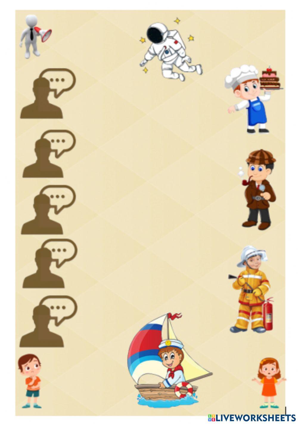 Ki lehetek? - mesterségek, foglalkozások