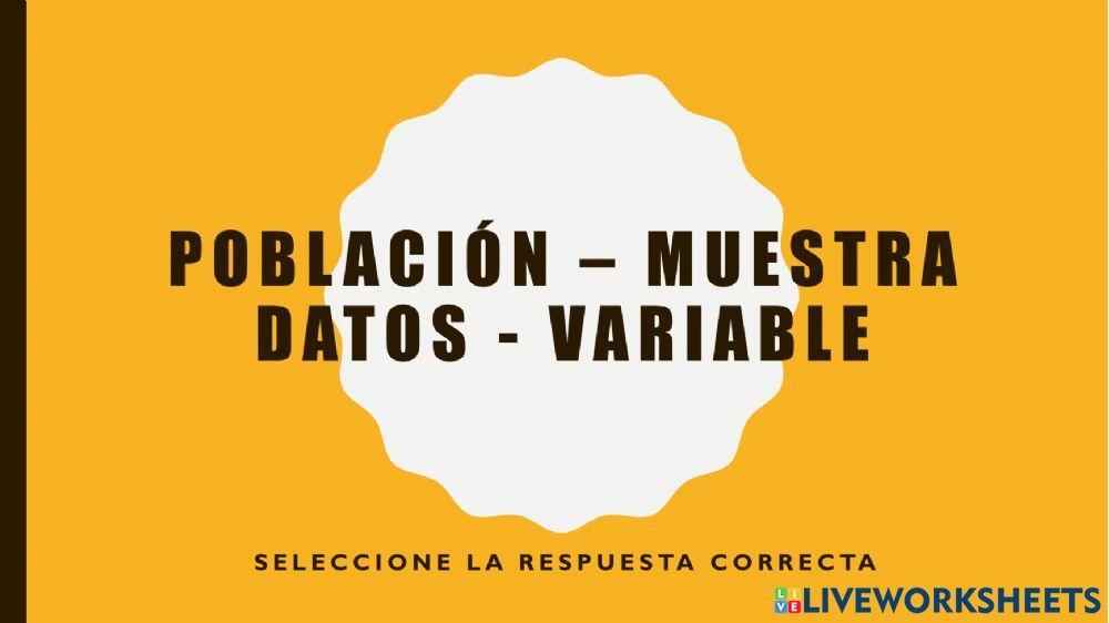 Introducción a la Estadística