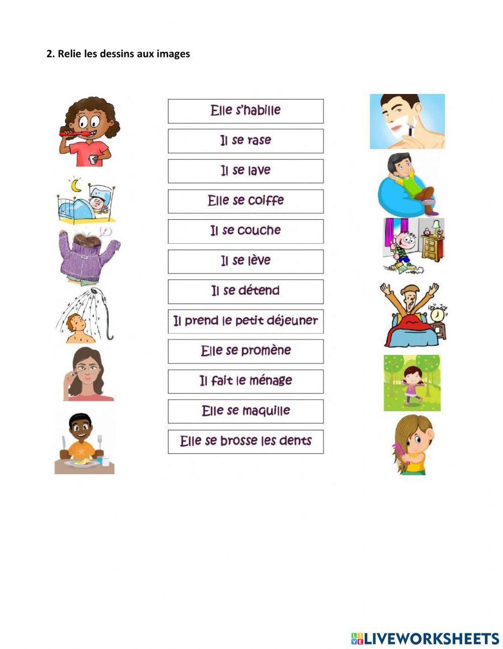 Les heures et les routines