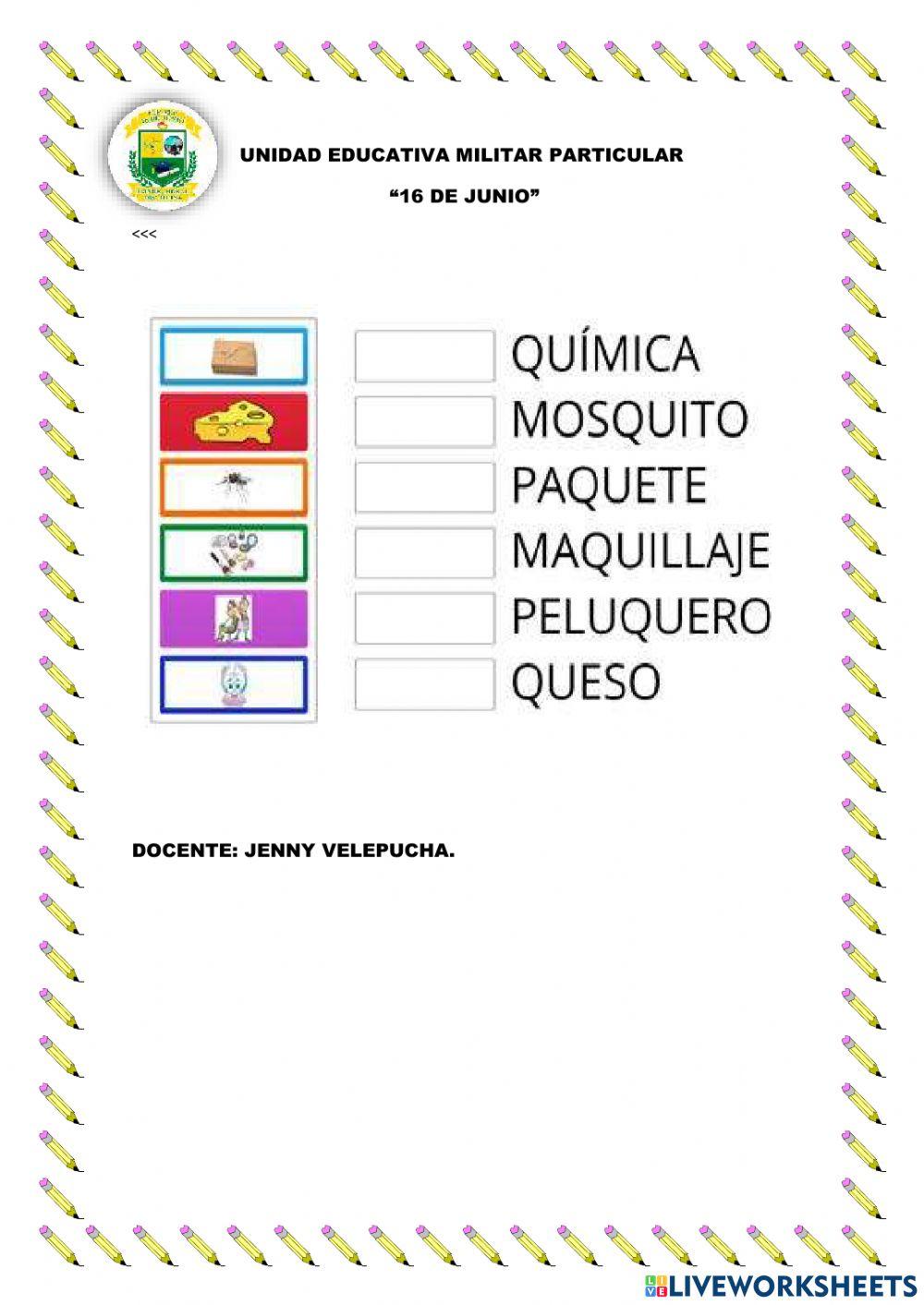 Fonema-grafema   que-qui