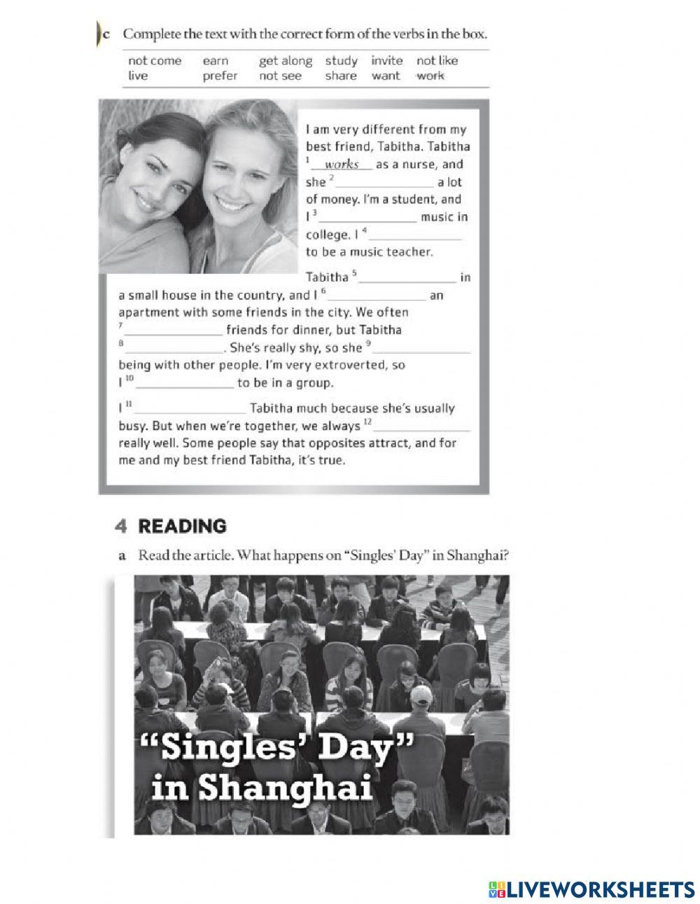 SIMPLE PRESENT TENSE  1B (2)