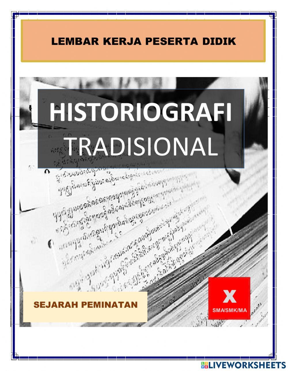 Historiografi tradisional