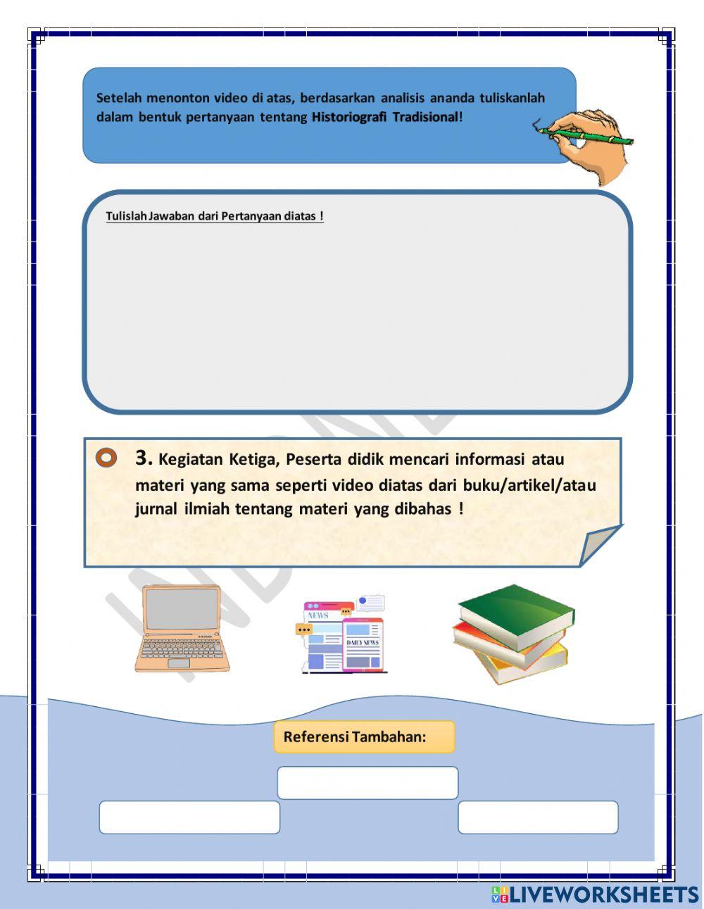 Historiografi tradisional