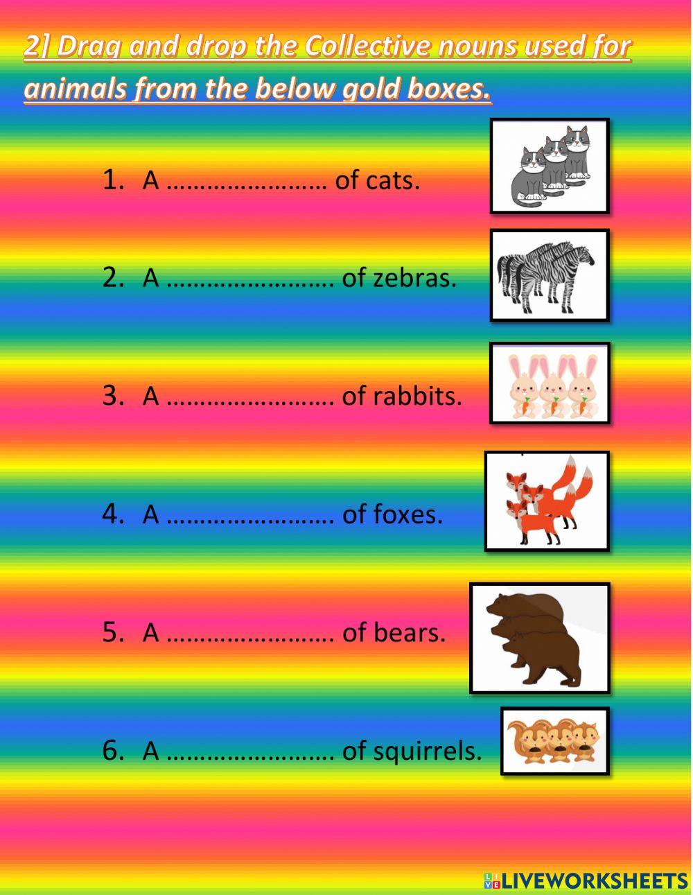 Collective nouns assignment