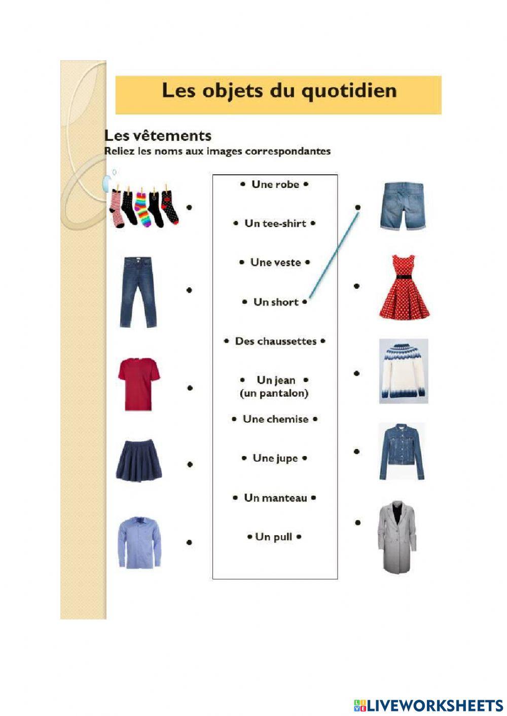 Les vêtements