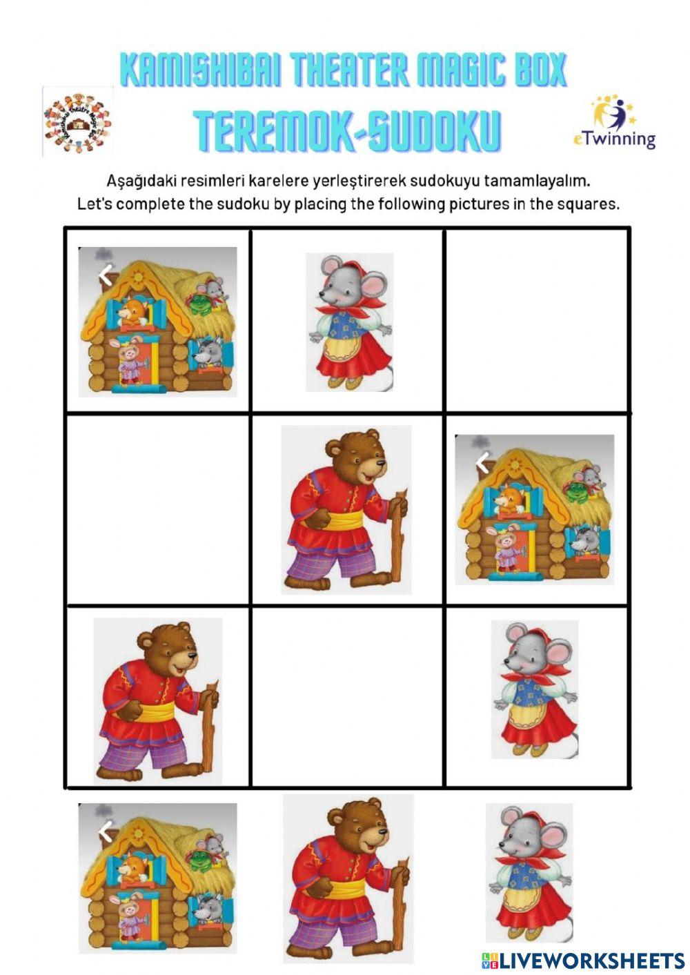 Kamishibai Theater Magic Box-Teremok