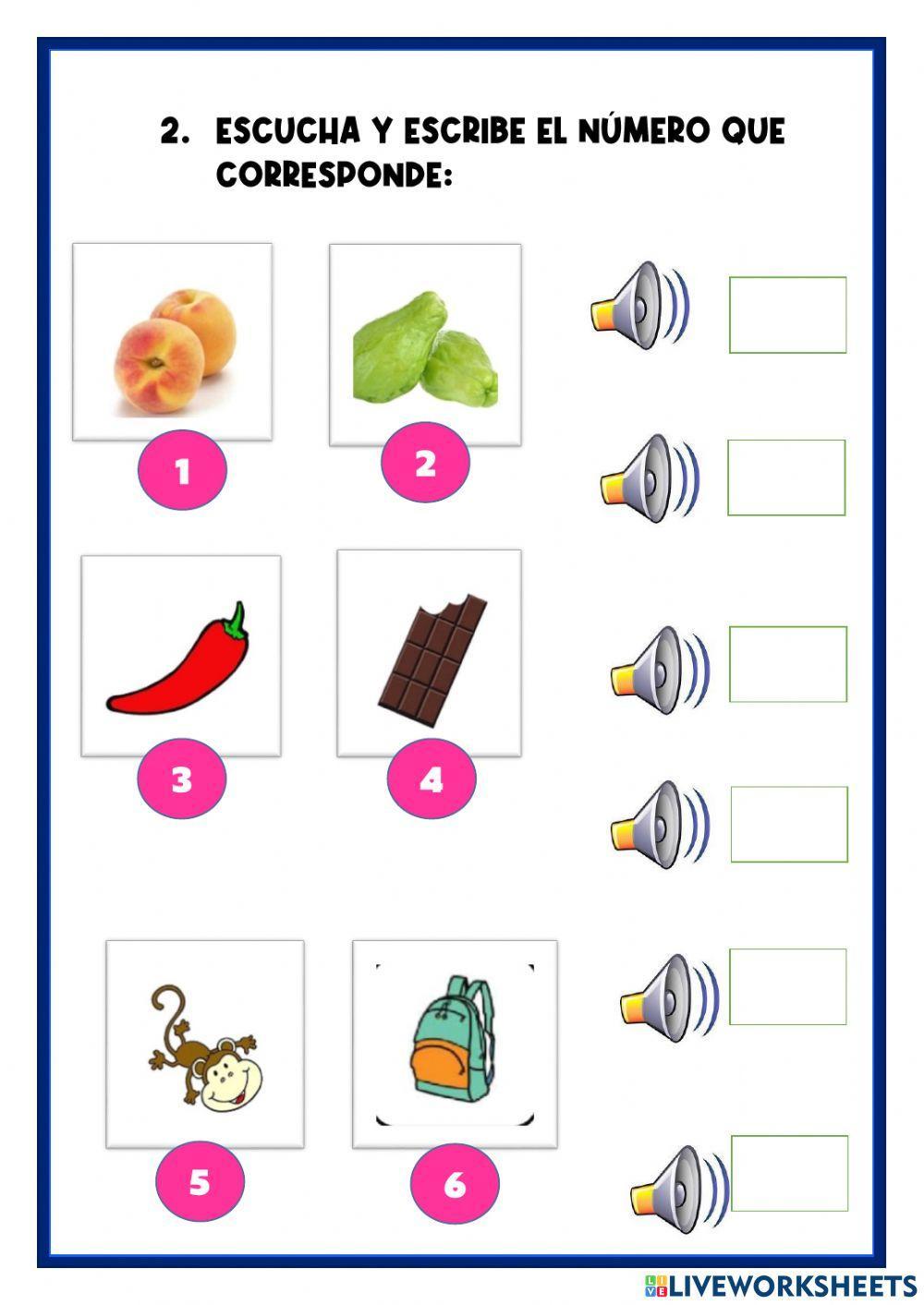 Palabras con letra ch