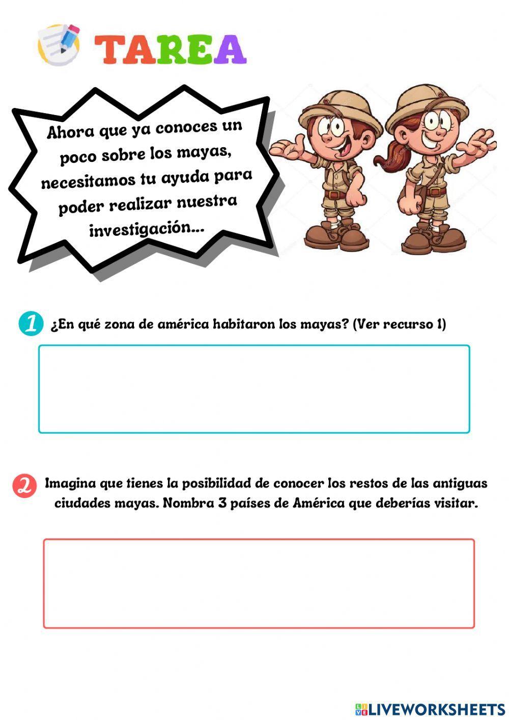 Civilización Maya- Tarea Historia