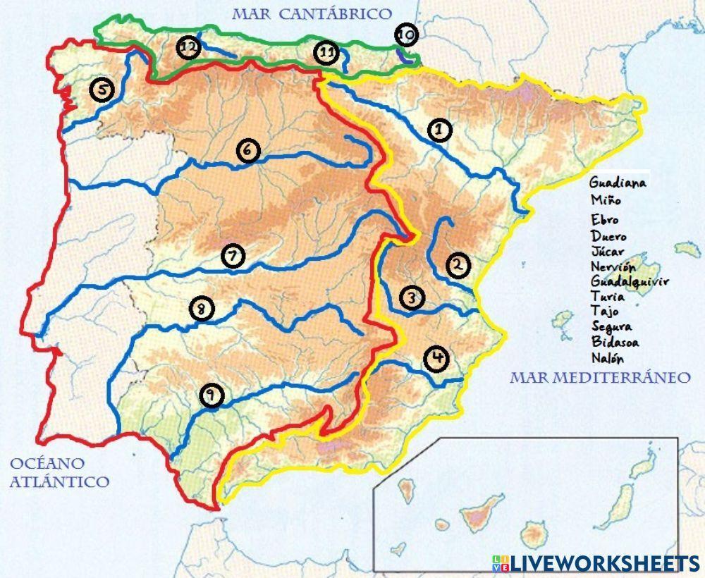 Los ríos de españa