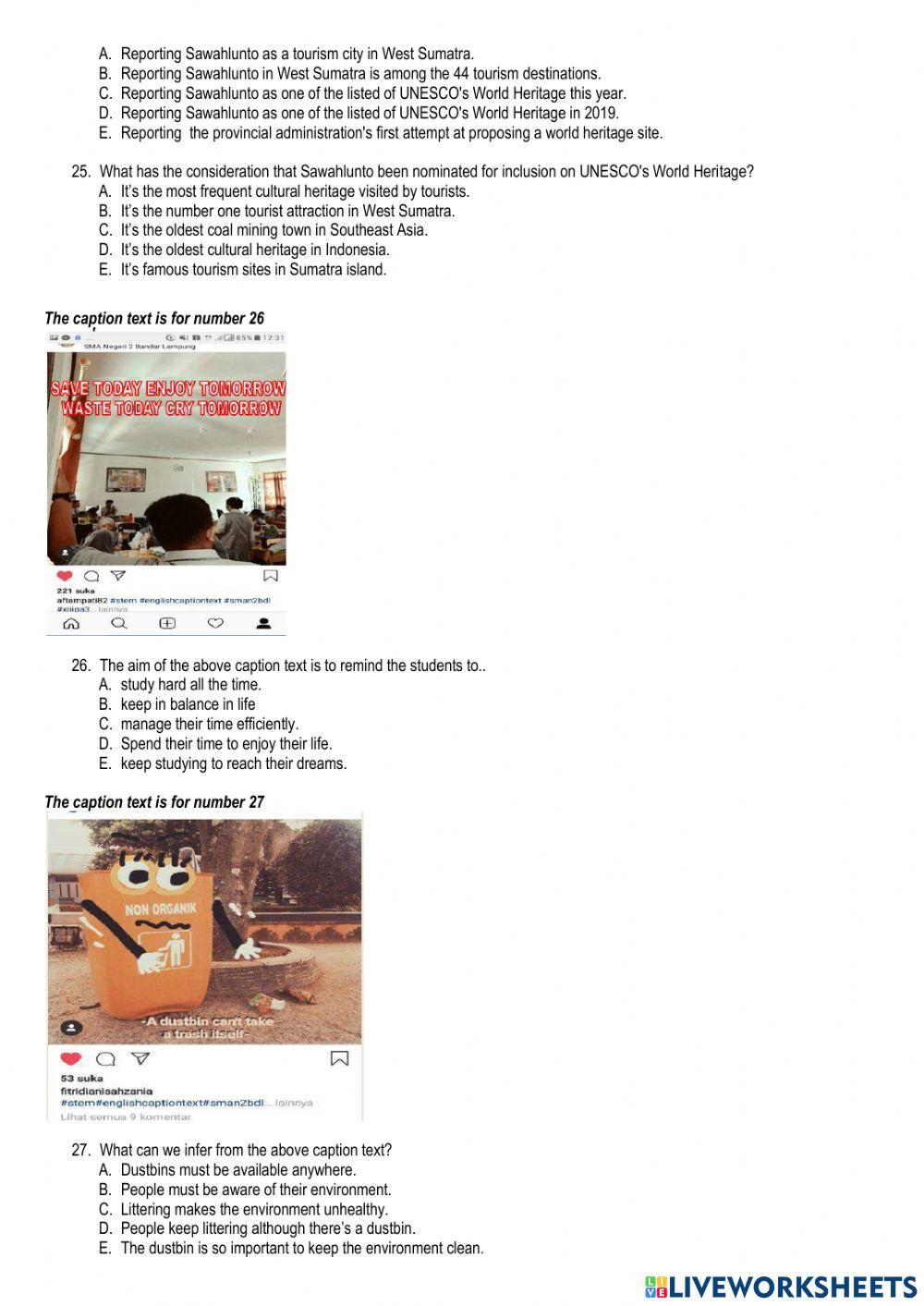 Latihan PAS Ganjil Kelas XII 2021