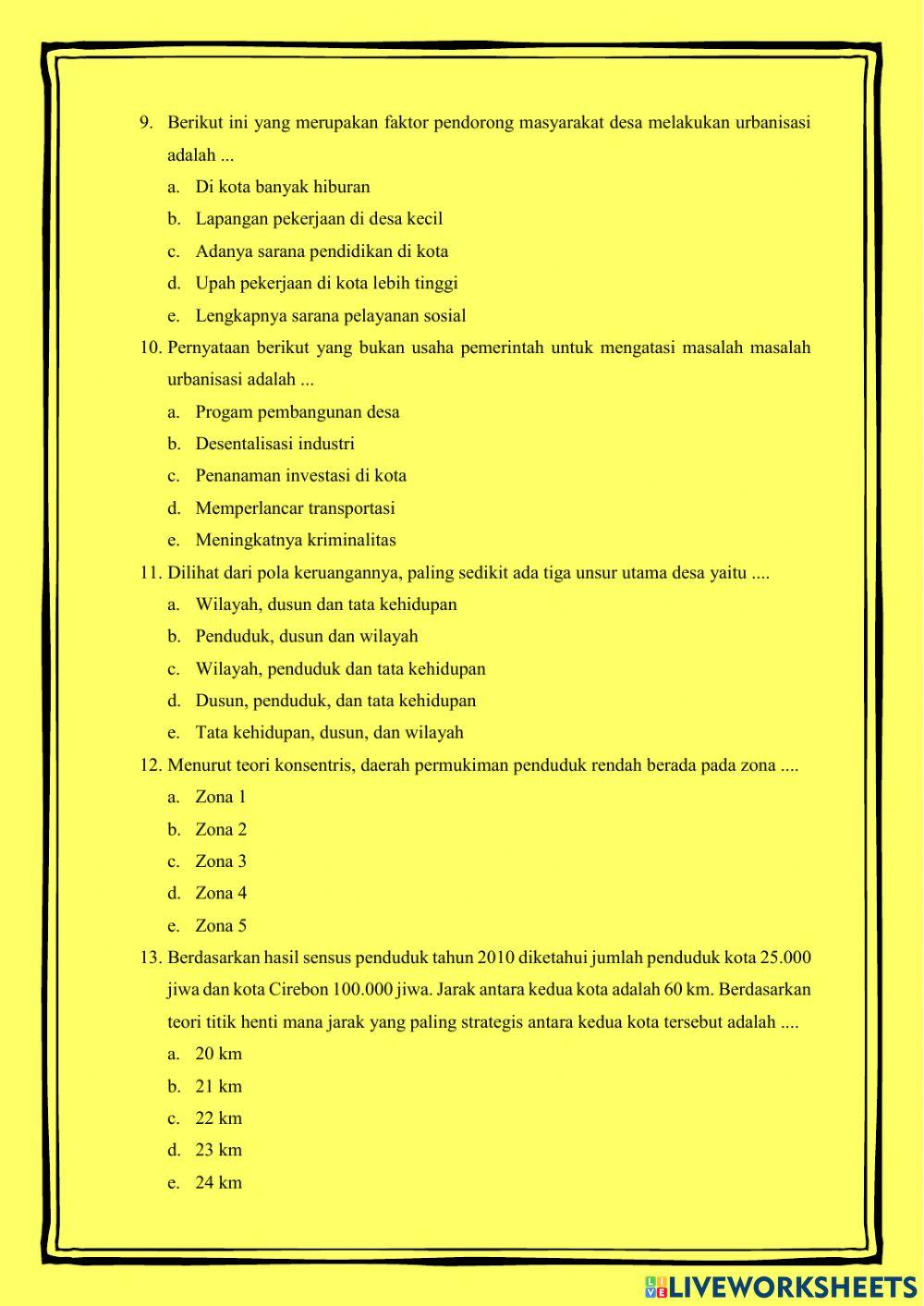 Latihan ulangan bab 2