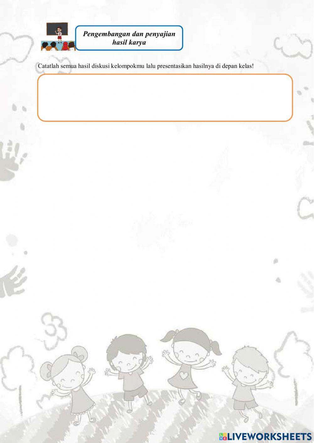 LKPD Tema 3 Subtema 4 Pembelajaran 2