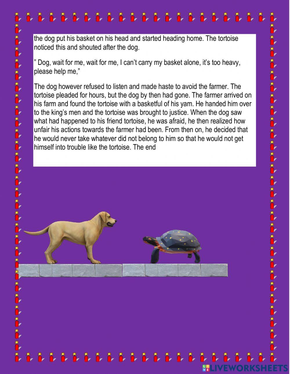 The turtle and the dog