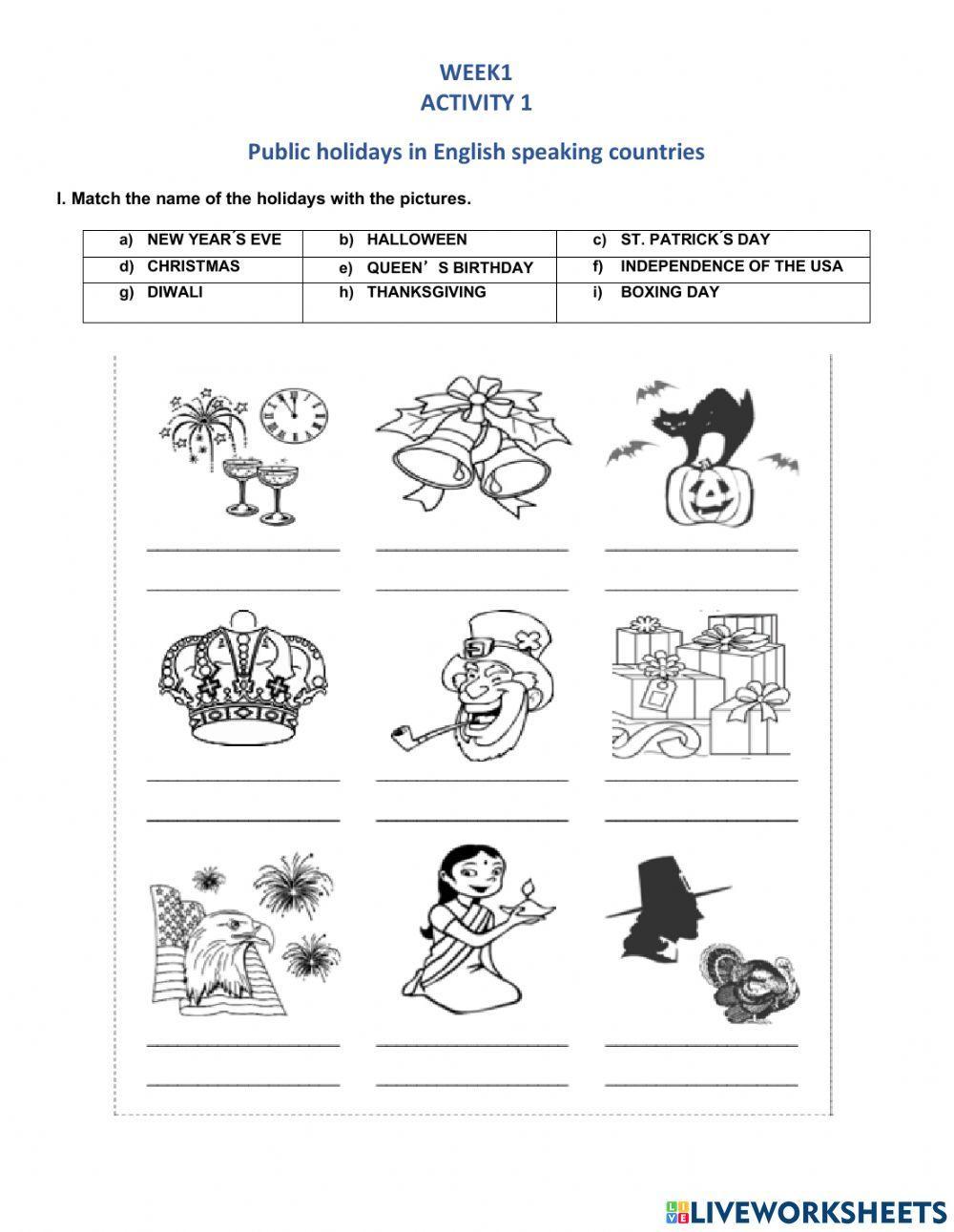 THIRD GRADE , CULTURAL HABITS  WEEK 1ACT 1- 2 